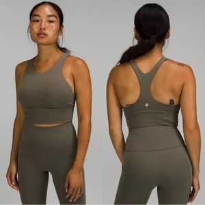 LULULEMON Wunder Train Longline Bra - Carob Brown